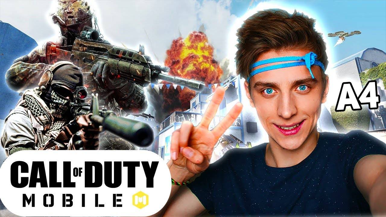 Играю 1 на 1 с Владом A4 в call of duty mobile за скины, дуэль с Владом Бумагой в калл оф дюти смотреть онлайн