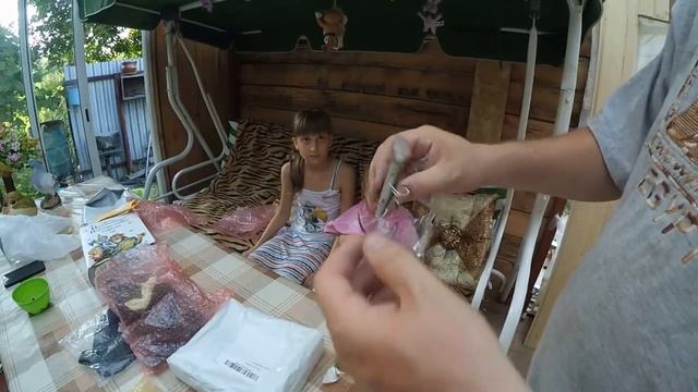 Посылки из Китая 6, машинки для стрижки волос ( открываем с двумя помощницами) смотреть онлайн