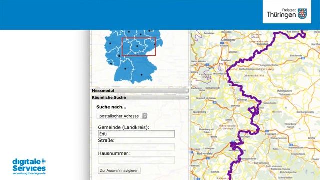 Wo wohnen Sie? - Probieren Sie das Thüringer Geoportal! смотреть онлайн