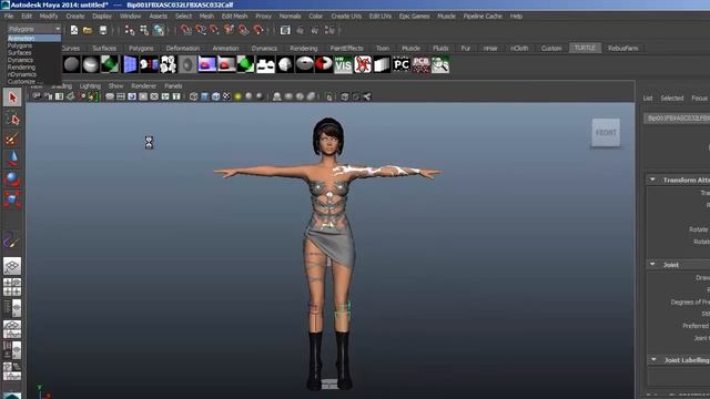 3ds Max biped to Maya Human IK Rig смотреть онлайн