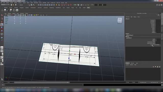 Basics. Setup reference images planes in Maya. смотреть онлайн