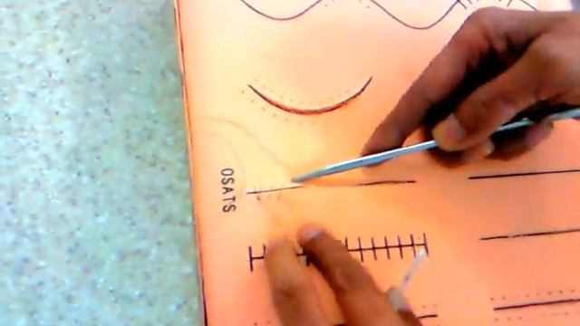Simple Continuous (Running) Suturing Demo - Dr Sanjoy Sanyal смотреть онлайн