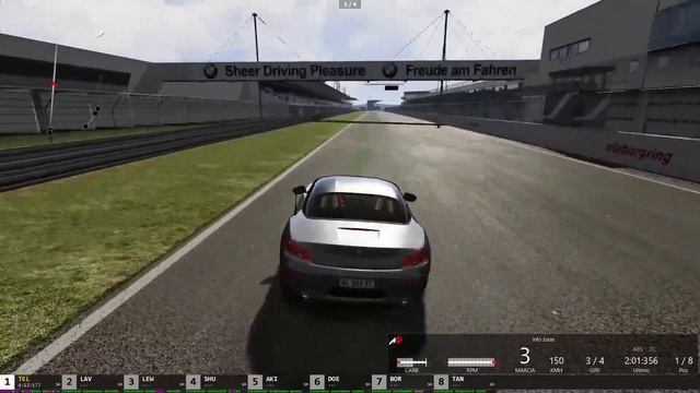 ASSETTO CORSA-CARRIERA-EP7| Bmw Z4 E89| смотреть онлайн