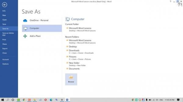 Word Tutorial | Learn Word in 10 Minutes #Lesson2 | Microsoft word tutorial for beginner