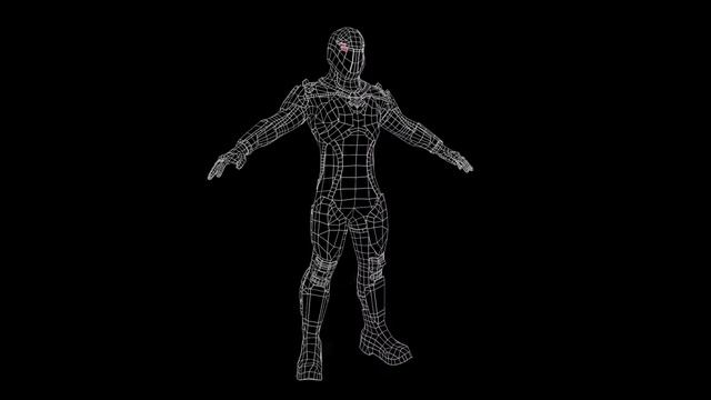 Sci-fi armor 3d character preview смотреть онлайн