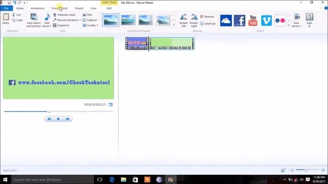 how to add visual effects in windows movie maker || tutorial#7 смотреть онлайн