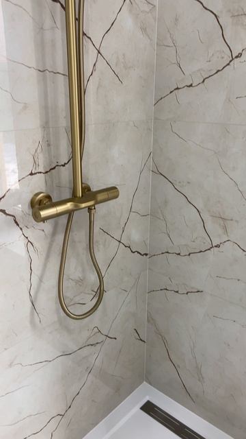 Санузел по индивидуальному дизайн проекту