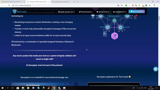 SECURYPTO - Анонимное хранение и передача зашифрованных данных! смотреть онлайн