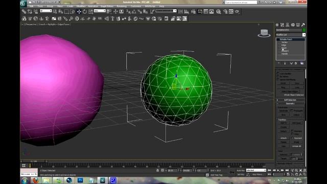 Learn 3Ds Max: Edit & Editable Patch | دروس تعليمية ثري دي ماكس смотреть онлайн