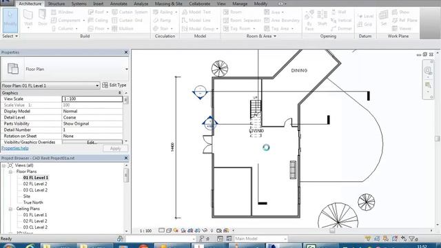 Revit House 18 Interior Perspective Setup смотреть онлайн