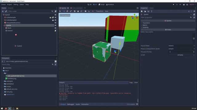 Повторение текстуры при растягивании объекта в Godot / Texture repetition on Godot object stretchin смотреть онлайн