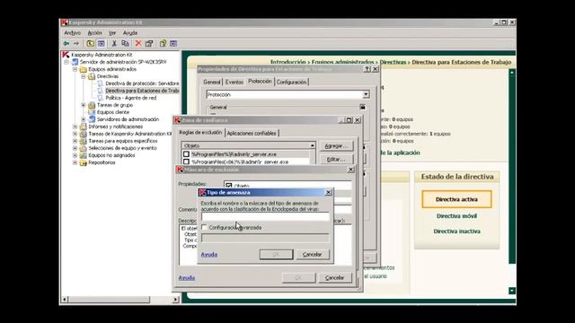 Configurando Zonas de Confianza Kaspersky Lab. смотреть онлайн