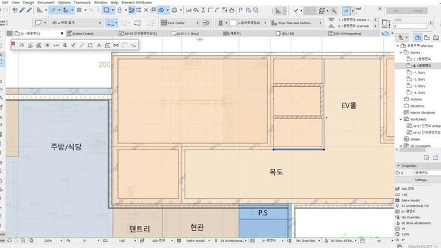 아키캐드-공동주택-복합벽체모델링1 смотреть онлайн