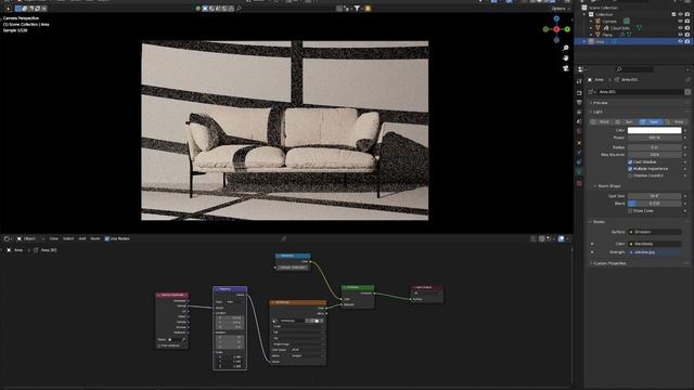 Image textures on Lights?! - Blender lighting tutorial- Blender light textures смотреть онлайн