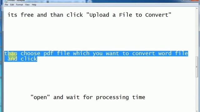 How to Convert PDF to Word Document? смотреть онлайн