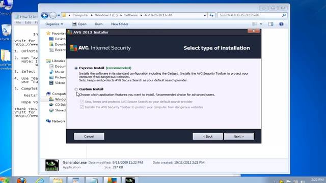 Offline Installer of AVG Internet Security 2013 | How To Install AVG IS 2013 смотреть онлайн