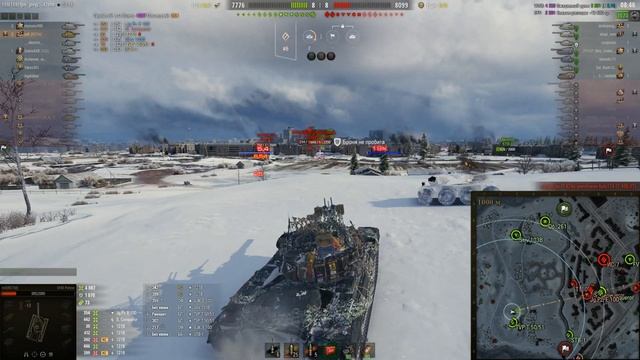 M48A5 Patton (М 48 патон)[4K] очень потный бой на Мастера побил свой рекорд по урону на аккаунте!!!