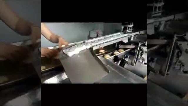 Automatic Mooncake Maamoul Cubic Paper Pouch Mini Box Fold Wrapping Machine