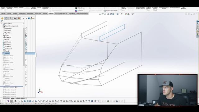 Weird Faces: A beginner's guide to surface modeling in SolidWorks смотреть онлайн