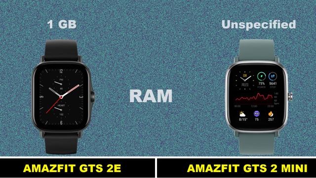 AMAZFIT GTS 2E VS AMAZFIT GTS 2 MINI
