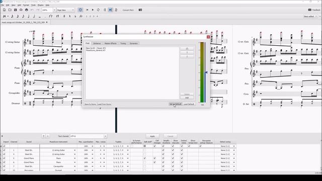 Midi to MP3 java MuseScore with a Soundfont смотреть онлайн