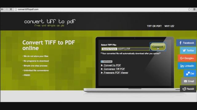 How to convert tiff files to pdf смотреть онлайн