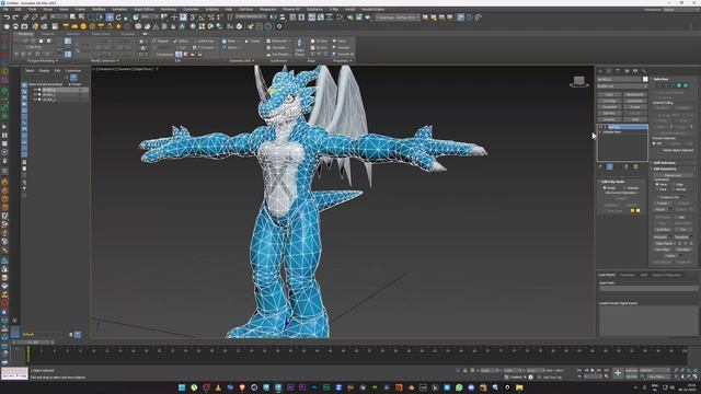3ds Max - How to convert triangles into quads in 3ds Max смотреть онлайн