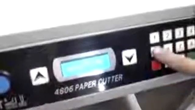 Регулировка силы прижима, резак Grafalex 4808H смотреть онлайн