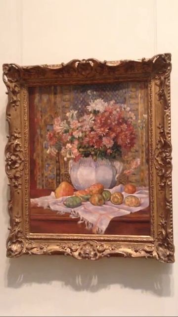 Still Life with Flowers and Prickly Pears,1885,Auguste Renoir смотреть онлайн