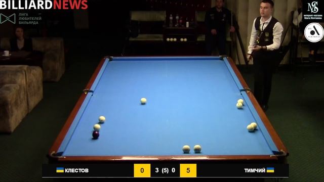 UBA CUP.  1/4 фіналу. Андрій Клестов - Станіслав Тимчий