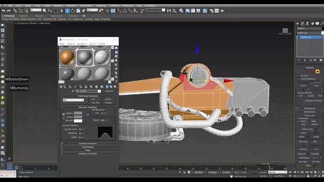 Texturing game weapon 3ds max - Substance painter tutorial part - 1 смотреть онлайн