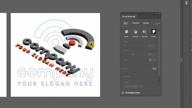 How to Make a 3D Logo Design in Illustrator | Convert 2D Logo to 3D Easily смотреть онлайн