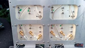Разбор блока RRU GSM  1800 от сотовой связи. Золотые детали.