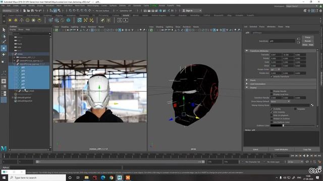 IRONMAN VFX - Part 2 - Maya Image bases lighting in Arnold (Lighting and shading) смотреть онлайн
