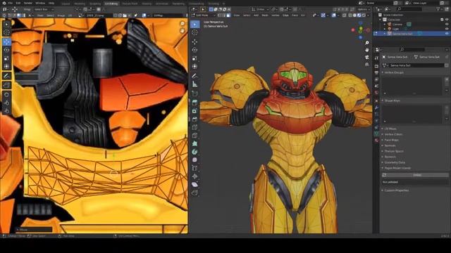 UV Texture Placement Fix in Blender 2.92 смотреть онлайн