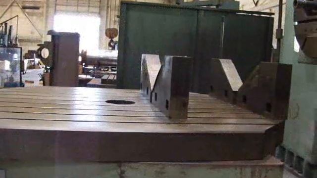 5" STANKO HEAVY DUTY TABLE TYPE HORIZONTAL BORING MILL смотреть онлайн