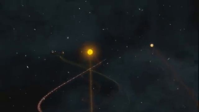 Передача энергии воды движению светил через планетарный редуктор.