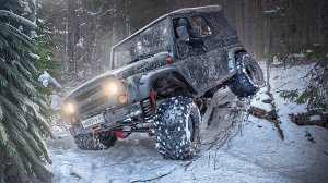 Поставил КОЛЕСА ОТ ВЕЗДЕХОДА на УАЗ и жестко навалил по бездорожью