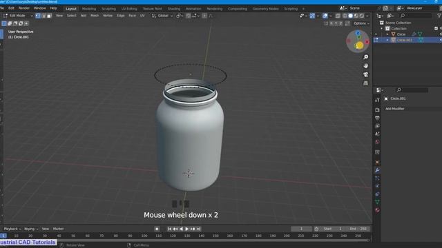 Create Cosmetic Bottle 3D Design || Hard Surface || Subdivision || Product Modelling in blender смотреть онлайн