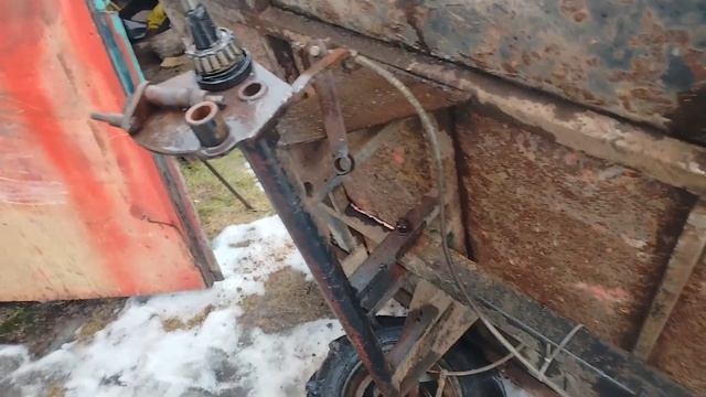 Прицеп ПМ от САЗ для мотоблока МТЗ и не только, ремонт спустя 14 лет эксплуатации