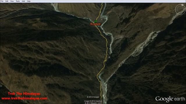 3D view of Nanda Devi East Base Camp trek .wmv Trek The Himalayas смотреть онлайн