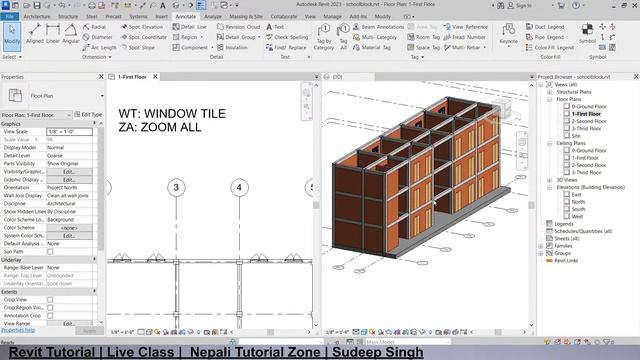 Revit Live Class-3 | Revit Nepali Tutorial смотреть онлайн