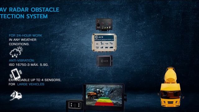 rAAV Radar Obstacle Detection System for Industrial Vehicles смотреть онлайн