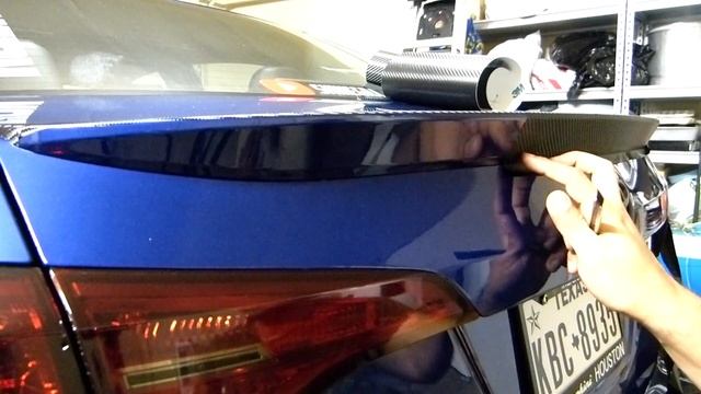 Rear Spoiler Carbon Fiber Wrap 2017 Toyota Corolla смотреть онлайн