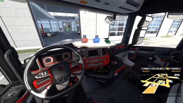 My New Scania truck🚛 🤩 Cabin #ets2 #gaming #shorts смотреть онлайн