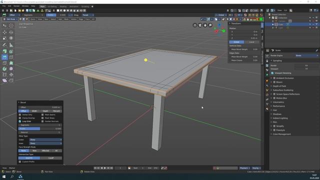 Quickstart Modeling Bevel смотреть онлайн
