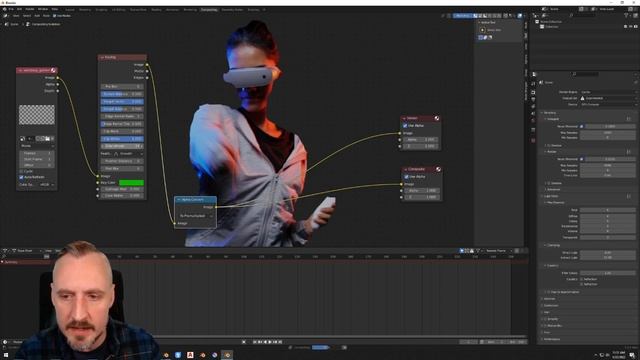 Remove Green Screen in Blender - Chroma Key, Lighting, and Filming Process for Beginners смотреть онлайн
