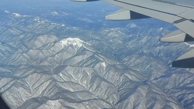 Рейс Сочи-Екатеринбург. Кавказские горы с высоты 10 000 метров. смотреть онлайн