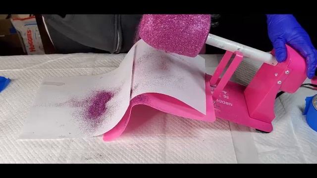 Epoxy Method On Stainless Coffee Mug Tumbler With Temporary Tattoos #epoxytumbler #glittertumbler