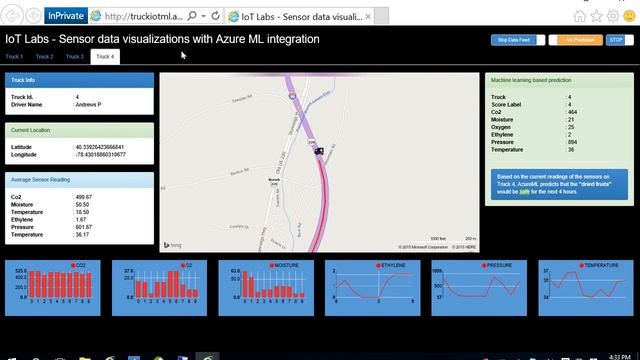 Truck IoT using Azure - EventHub, Storm, HBase, MachineLearning, and custom Dashboard. смотреть онлайн